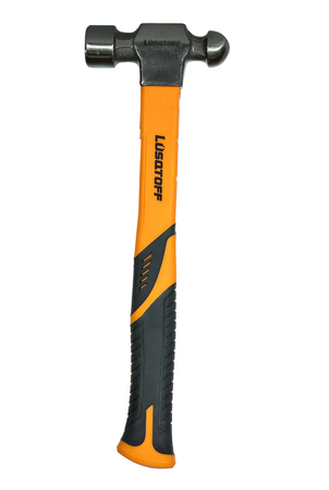 Martillo De Bola 455g Lusqtoff L7522 Cabeza Acero Al Carbono