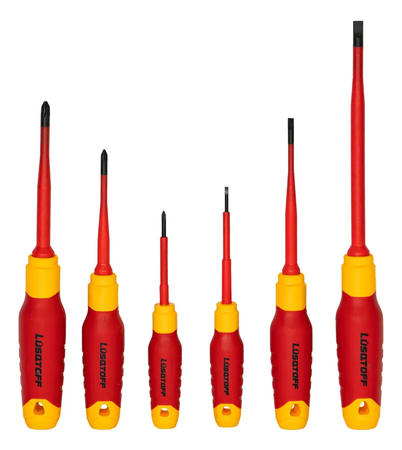 Juego 6 Destornilladores Lusqtoff L6962 Aislados 1000v Grip