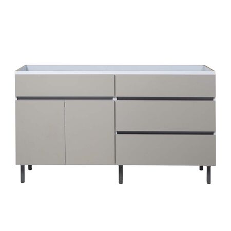 BAJOMESADA LIVORNO 1.40 2P +3 CAJ BEIGE AVELLANA