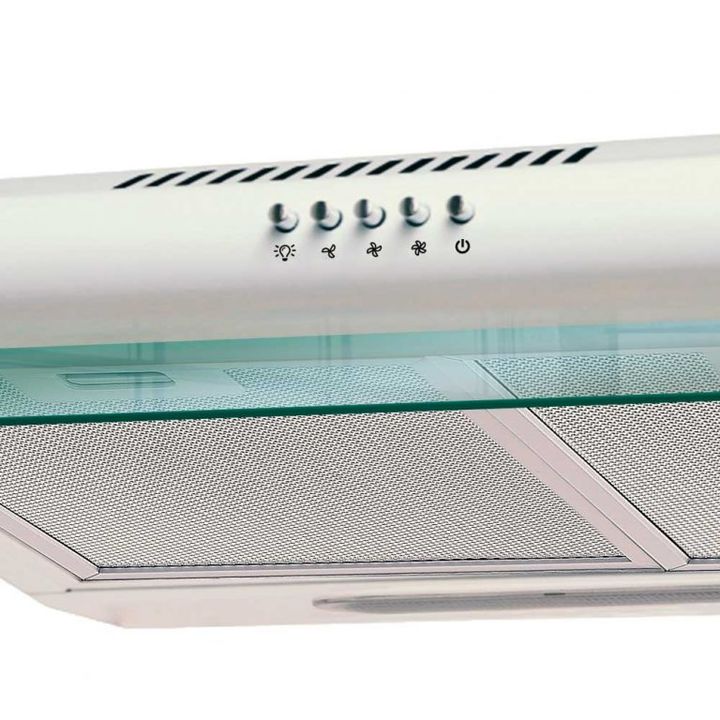 Purificador Extractor De Cocina Blanco 3 velocidades 112w Ken Brown KBP101B - Vista 5