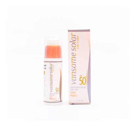 Vansame Emulsion Solar Facial Con Color Fps 50+ 50gr