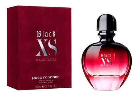 Perfume Paco Rabanne Black Xs For Her Mujer Importado 80 Ml