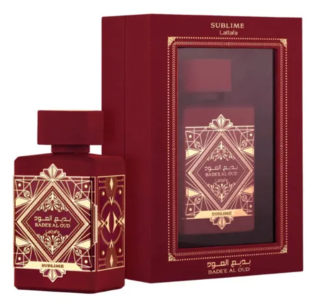 Perfume lattafa badee al oud sublime edp 100ml unisex premium