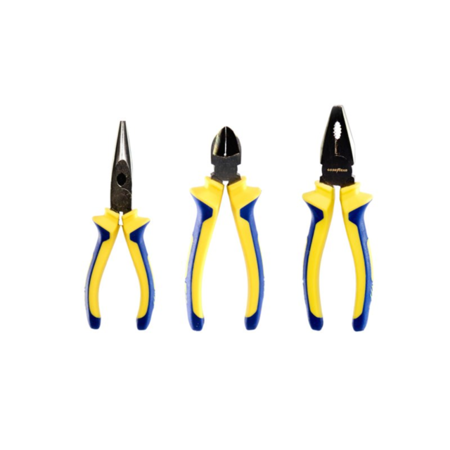 Set de 3 Alicates Acero Carbono Good Year GY-PLK-4900