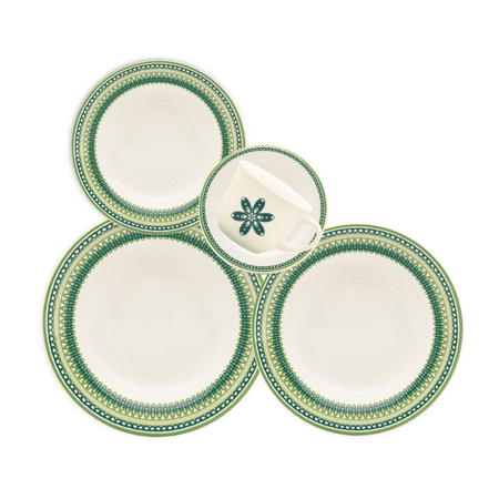 JUEGO DE VAJILLA 30 PIEZAS CAMPESTRE