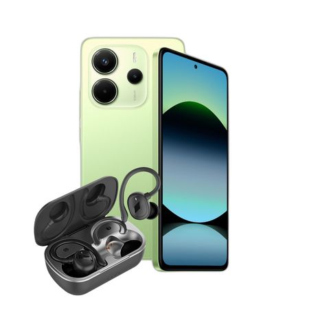 Combo Xiaomi Note 14 6+128GB Lime Green + Auriculares TWS Sport Dekkin