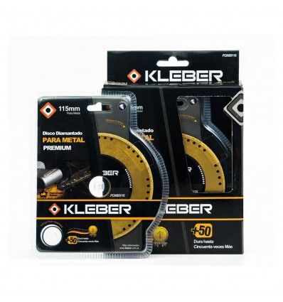 Disco diamantado 115mm eje 7/8  buje 5/8  Kleber FOX65115
