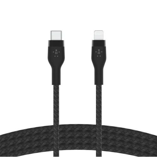 Cable Belkin Pro Flex USB-C to Lightning Cable 2M Negro - Vista 3