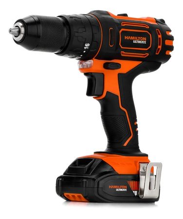 Taladro Inalámbrico C/Percutor 20v Hamilton Ult111 + Maletin 