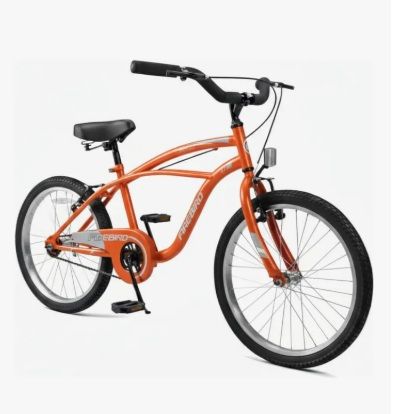 Bicicleta Playera Rodado 20 FireBird Bin19330 Kids Naranja