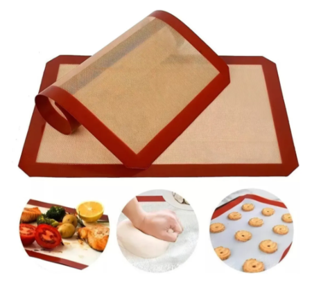 Placa antiadhrente para horno con malla