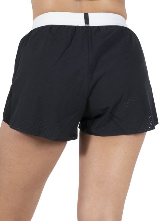 Short Saucony Endorphin Split Mujer Running Negro - Vista 2