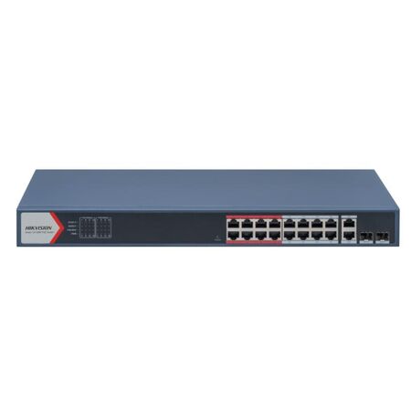 Switch Hikvision DS-3E1318P-EI|M PoE inteligente Fast Eth (9579)