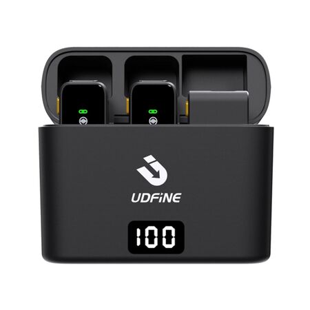 Microfono Udfine Mic Lite Transmision 80 Mts Doble Canal