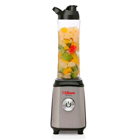 Licuadora Liliana Sportlic 350w Inoxidable Vaso Portable 600ml