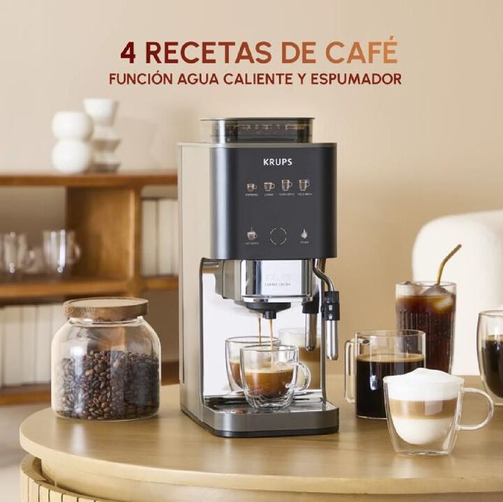 Cafetera Automática Krups SA403BE0 1370W Espresso Profesional - Vista 4