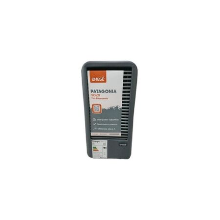 CALEFACTOR  EMEGE PATAGONIA 9020B TB GRIS 2000CAL GN