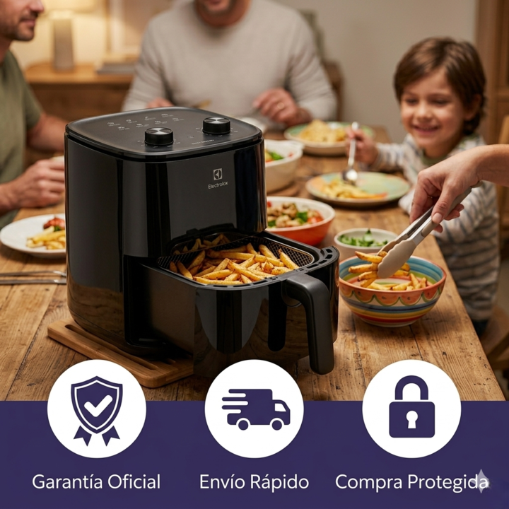 Freidora De Aire Electrolux Eaf05 3 Litros Timer 60 Minutos - Vista 4