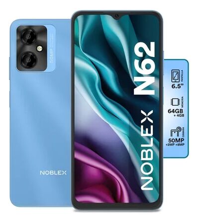 Noblex N62 Dual Sim 64gb Azul 4gb Ram