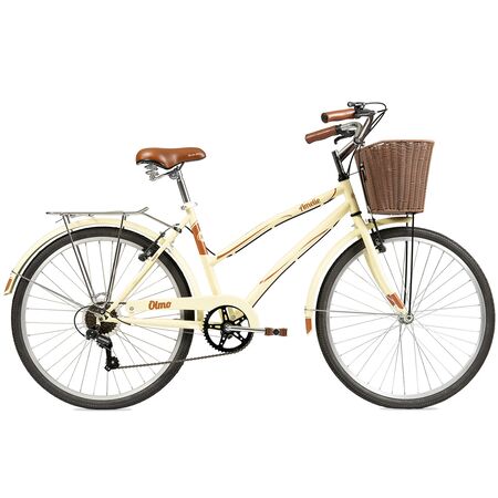 Bicicleta Urbana Amelie Rapide R 26" Olmo 1bo1532cm Crema
