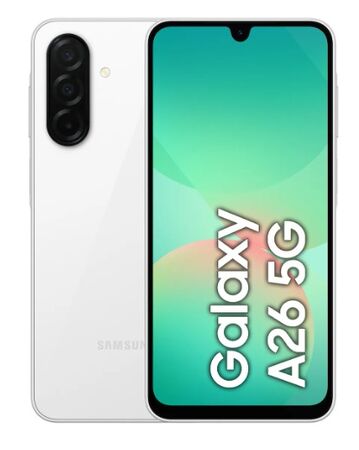Celular Samsung Galaxy A26 8 GB + 256 GB 5G Blanco