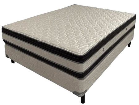 SOMMIER Y COLCHÓN SUEÑO DORADO TERRANOVA 140x190 ESPUMA 2 PLAZAS