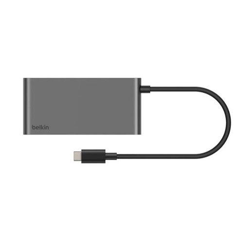 Belkin USB-C 5-in-1 Hub / 2 USB-A 5Gbps / USB-C 5Gbps / USB-C PD 3.0 100W / HDMI 2.0 4K@60Hz - Vista 5