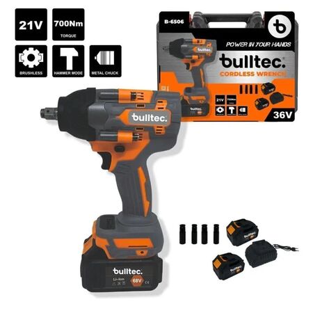 BULLTEC Taladro De Impacto Con Maletin BT6506