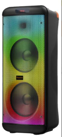 Parlante Harrison Kanji Kj-samba Mic Bat Led 12 Pulgadas 