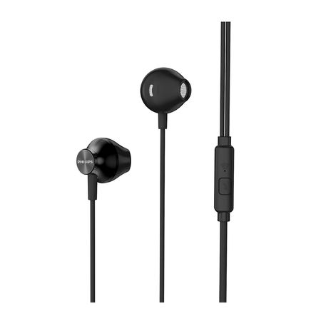 Auriculares Philips TAUE101BK/00 con Micrófono Negro