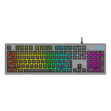 Teclado Gammer Hp K500y Gaming Keyboard Usb Backlight Led Negro Ingles Internacional