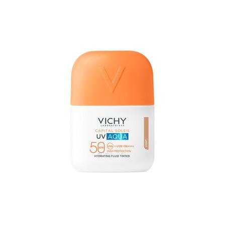 Protector Solar Vichy UV Aqua Fluido Fps50 Tono Claro 50ml