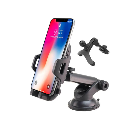 SOPORTE NISUTA DE CELULAR PARA PARABRISAS Y VENTILETE DEL AU