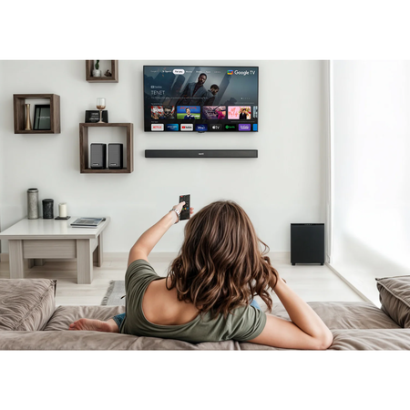 Barra De Sonido 5.1 Bluetooth Subwoofer Inalámbrico Moonki