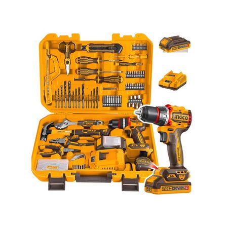 SET TALADRO 66NM + ACCESORIOS INDUSTRIAL INGCO HKTHP41662-4