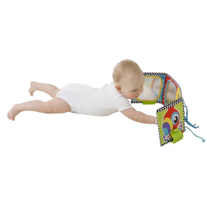 Convertible Tummy Time Mirror And Book Playgro - Vista 9