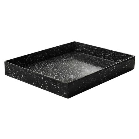 Asadera Recta Vitrificada Negra Enlozada N.6 - Jovifel