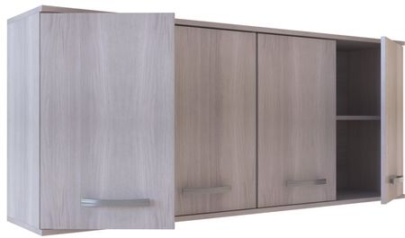 Alacena Muebles Orlandi 626 140Cm 4P Jacaranda