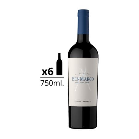 Vino Tinto Benmarco Cabernet Franc Caja x 6