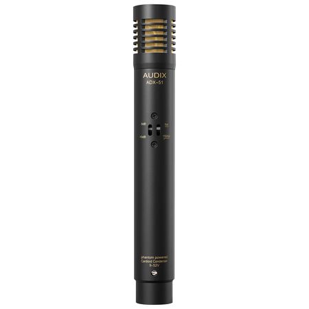 Audix ADX51. Micrófono de Condensador Cardioide con filtro y atenuador