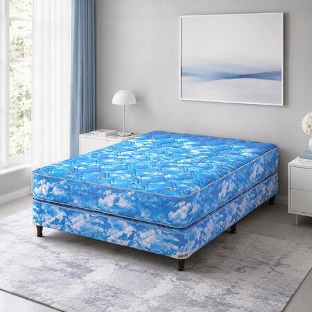 Sommier Y Colchon Piero Corona Real Hc 140X190X26 2 Plazas