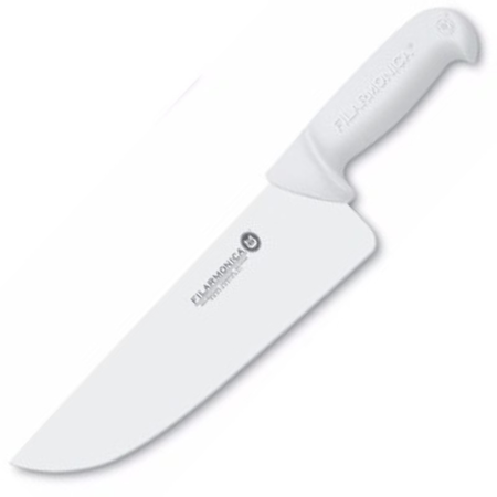 Cuchilla Carnicera Cuchillo Filarmonica Cabo Blanco 27cm Blanco