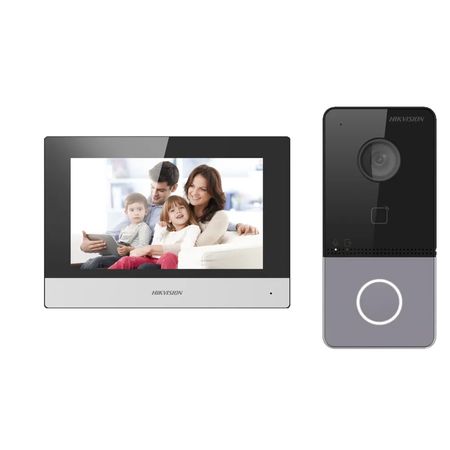Kit Video Portero Hikvision Fente Wifi y Pantalla de 7 Wifi