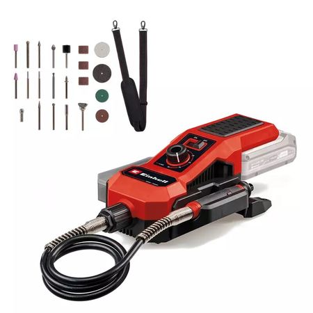 Einhell Amoladora/grabadora inalambrica (stat) TE-MT 18/34 Li Solo