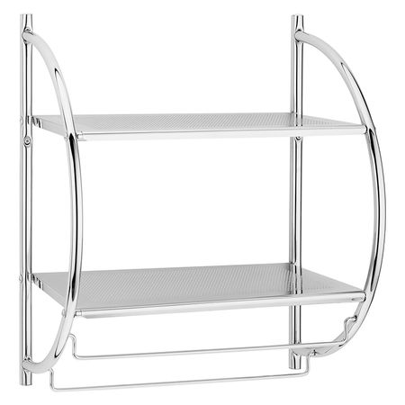 Organizador De Baño Repisa P/Toallas 2 Estantes Hogar Actual