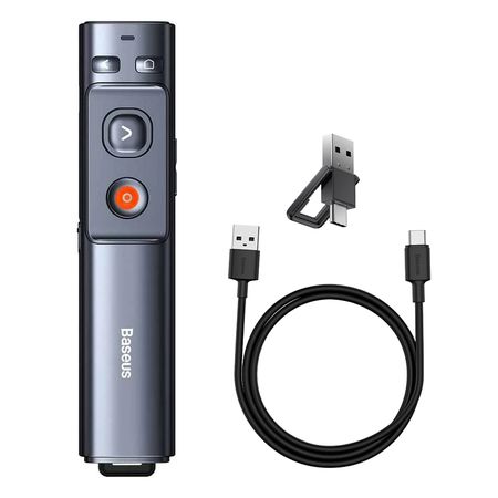 Presentador Inalambrico Baseus Con Puntero Laser Verde