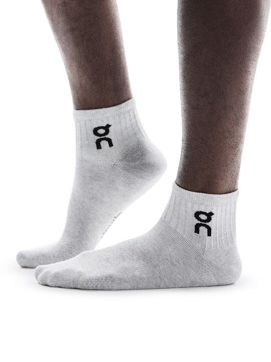 Medias On Logo 3Pk Unisex Moda Gris - Vista 3
