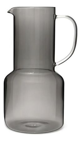 Jarra De Vidrio Sakura Itala Pearl Grey 1,6 Litros Gris