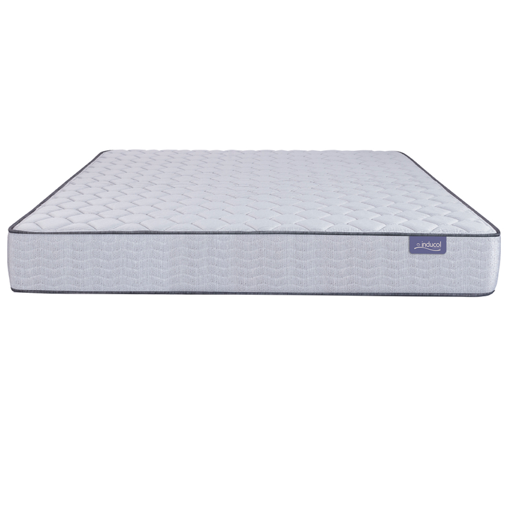 Colchón + Sommier Espuma King Inducol Vinson Alta Densidad 200x200x24 130kg - Vista 4