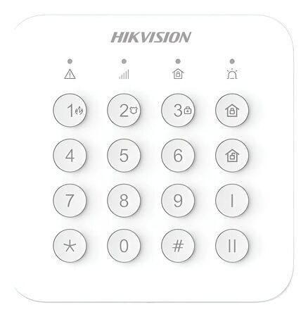 Teclado Inalambrico Alarma Axhome Hikvision DS-PK201B-WB